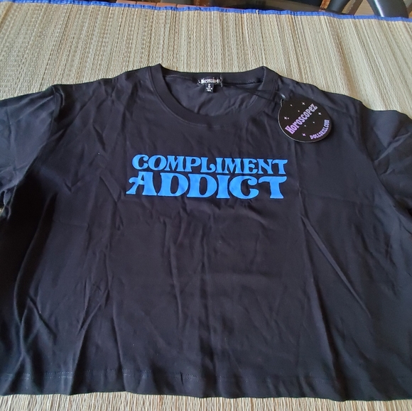 DOLLS Kill,  Cropped Tee~Horoscopez: Compliment Addict - Picture 9 of 9